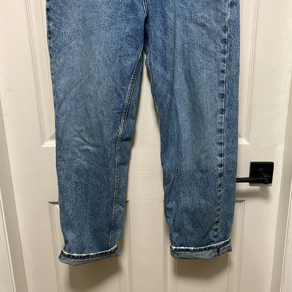Zara | Blue | Relaxed | Button-fly | HighWaisted | Denim | Jeans | Size 31 - Picture 3 of 13